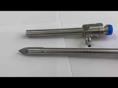 FDA Steel Laparoscopic Surgical Instruments With Reusable Magnetic Flap Valve  Laparoscopic Trocar